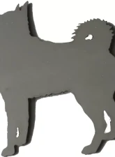 Quality Automotive Accessories 2-Piece Stainless Steel Husky Dog Universal Decal Fits ALL                                     - SGR11013 - Image 3