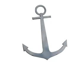 Quality Automotive Accessories 2-Piece Stainless Steel Anchor Universal Decal Fits ALL