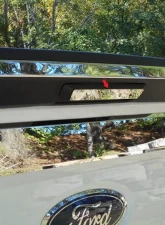 Quality Automotive Accessories 1-Piece Stainless Steel Tailgate Handle Accent Trim Ford F-250 & F-350 Super Duty 2-Door 4-Door Regular Cab 8' Bed 2017-2022                                     - TGH57320 - Image 6