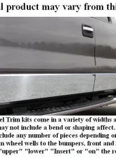 Quality Automotive Accessories 13-Piece Stainless Steel Rocker Panel Trim Lower Kit Nissan Titan 4-Door King Cab 2004-2015                                     - TH24525 - Image 5