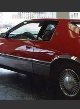 Quality Automotive Accessories 10-Piece Stainless Steel Rocker Panel Trim Full Kit Cadillac Eldorado 2-Door Coupe 1995-2005                                     - TH35231 - Image 3