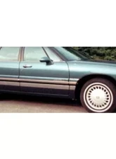 Quality Automotive Accessories 10-Piece Stainless Steel Rocker Panel Trim Upper Kit Buick LeSabre 4-Door Sedan 1997-1999                                     - TH37567 - Image 3