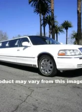 Quality Automotive Accessories 12-Piece Stainless Steel Rocker Panel Trim Lower Kit Lincoln Town Car Limousine 119.5" Stretch 1998-2010                                     - TH38684 - Image 3