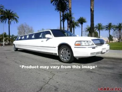 Quality Automotive Accessories 12-Piece Stainless Steel Rocker Panel Trim Lower Kit Lincoln Town Car Limousine 119.5" Stretch 1998-2010 - TH38684