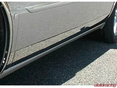 Quality Automotive Accessories 12-Piece Stainless Steel Rocker Panel Trim Lower Kit Cadillac DeVille 4-Door Sedan 2000-2005 - TH40246