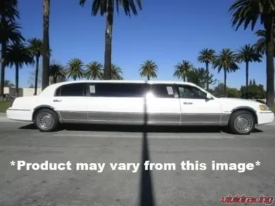 Quality Automotive Accessories 12-Piece Stainless Steel Rocker Panel Trim Upper Kit Lincoln Town Car Limousine 70" Stretch 2000-2011 - TH40692