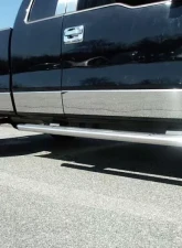 Quality Automotive Accessories 12-Piece Stainless Steel Rocker Panel Trim Lower Kit Ford F-150 4-Door Crew Cab 5.5' bed NO Flares 2004-2008                                     - TH44316 - Image 6