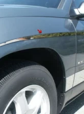 Quality Automotive Accessories 12-Piece Stainless Steel Rocker Panel Trim Insert Kit Chrysler Pacifica 4-Door SUV 2004-2008                                     - TH44752 - Image 3