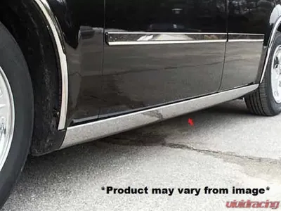 Quality Automotive Accessories 6-Piece Stainless Steel Rocker Panel Trim On the rocker Chrysler 300 Limousine 54" Stretch 2005-2010 - TH45766