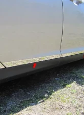 Quality Automotive Accessories 8-Piece Stainless Steel Rocker Panel Trim Lower Kit Ford Focus 4-Door Sedan 2015-2018                                     - TH55345 - Image 4