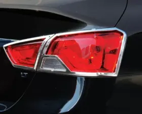 Quality Automotive Accessories 4-Piece Chrome Plated ABS plastic Tail Light Bezels Chevrolet Impala 4-Door Sedan Does not fit the Limited 2014-2020
