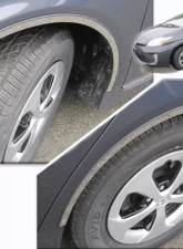 Quality Automotive Accessories 4-Piece Stainless Steel Wheel Well Accent Trim Toyota Prius 4-Door Hatchback 2010-2015                                     - WQ10135 - Image 6