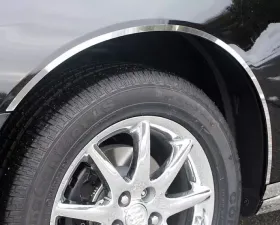 Quality Automotive Accessories 4-Piece Stainless Steel Wheel Well Accent Trim Buick Lucerne 4-Door Sedan 2006-2011