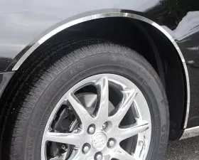 Quality Automotive Accessories 4-Piece Stainless Steel Wheel Well Accent Trim Buick Lucerne 4-Door Sedan 2006-2011