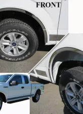 Quality Automotive Accessories 12-Piece Stainless Steel Wheel Well Accent Trim Ford F-150 2-Door 4-Door 2015-2017                                     - WQ55308 - Image 8