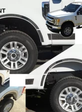 Quality Automotive Accessories 10-Piece Stainless Steel Wheel Well Accent Trim Ford F-250 & F-350 Super Duty 2-Door Regular Cab 8' Bed 2017-2022                                     - WQ57320 - Image 7