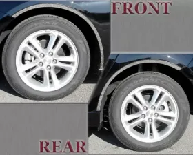 Quality Automotive Accessories 4-Piece Stainless Steel Wheel Well Accent Trim Chevrolet Cruze 4-Door Hatchback 2017-2019