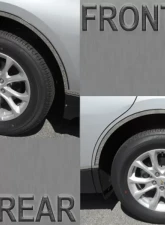 Quality Automotive Accessories 4-Piece Stainless Steel Wheel Well Accent Trim Chevrolet Equinox 4-Door SUV 2018-2022                                     - WQ58161 - Image 5