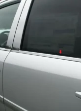 Quality Automotive Accessories 4-Piece Stainless Steel Window Sill Trim Set Honda Pilot 4-Door SUV 2009-2015                                     - WS29260 - Image 5