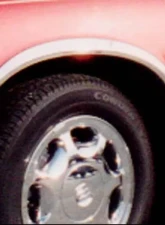 Quality Automotive Accessories 6-Piece Molded Stainless Steel Wheel Well Fender Trim Molding Buick Park Avenue 4-Door Sedan 1997-2005                                     - WZ37580 - Image 4