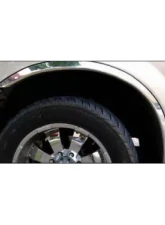 Quality Automotive Accessories 4-Piece Molded Stainless Steel Wheel Well Fender Trim Molding Ford F-250 & F-350 Super Duty 2-Door 4-Door 1999-2007                                     - WZ39320 - Image 5
