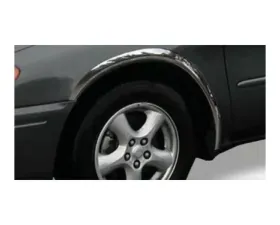Quality Automotive Accessories 4-Piece Molded Stainless Steel Wheel Well Fender Trim Molding Ford Taurus 4-Door Sedan 2000-2007