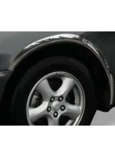Quality Automotive Accessories 4-Piece Molded Stainless Steel Wheel Well Fender Trim Molding Ford Taurus 4-Door Sedan 2000-2007                                     - WZ40660 - Image 4
