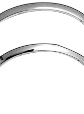 Quality Automotive Accessories 6-Piece Molded Stainless Steel Wheel Well Fender Trim Molding Chevrolet Equinox 4-Door SUV 2005-2009                                     - WZ44160 - Image 4