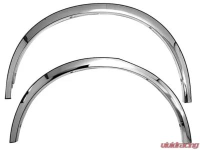 Quality Automotive Accessories 6-Piece Molded Stainless Steel Wheel Well Fender Trim Molding Chevrolet Equinox 4-Door SUV 2005-2009 - WZ44160