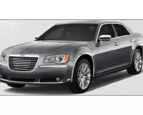 Quality Automotive Accessories 4-Piece Molded Stainless Steel Wheel Well Fender Trim Molding Chrysler 300 4-Door Sedan 2011-2022