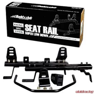 Buddy Club Racing Spec Right Seat Rail w/ Slider Nissan 240sx S13/S14 | Silvia S15 1989-2002 - BC08-RSBSRS13-R