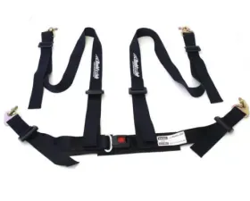 Buddy Club Black Racing Spec 4 Point Seat Harness