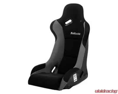 Buddy Club Black Racing Spec Wide Bucket Seat - BC08-RSBKSM-B