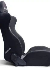 Buddy Club Black Racing Spec Wide Bucket Seat                                     - BC08-RSBKSM-B - Image 2