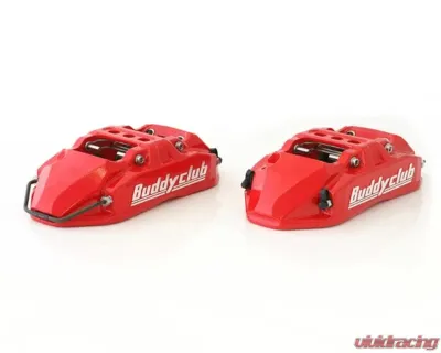 Buddy Club Red Forward Racing Spec 6pot Brake Caliper - BC07-RS60R-F