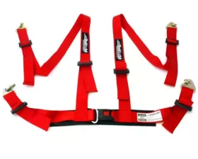 Buddy Club Red Racing Spec 4 Point Seat Harness