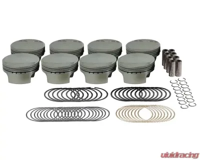 Mahle MS BMW S65 B40 4.0L 92.00mm x 27.3mm CH 2.1cc 366g 10.1CR Pistons (Set of 8) - 197843322