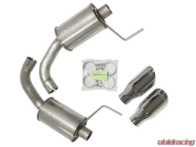 Roush Performance V8 Exhaust Kit - Round Tip (304SS) Ford Mustang 5.0L 2015-2024 - 421834