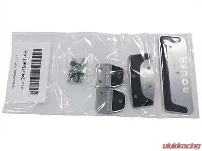 Roush Performance 4-Piece Performance Pedal Kit - Manual Trans Ford Mustang 5.0L / 3.7L / 2.3L 2015-2023 - 421908