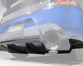 Varis Hurtling Solid Joker Widebody Rear Diffuser Carbon Mitsubishi Evolution IX 2005-2007