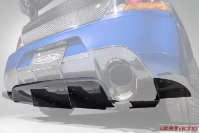 Varis Hurtling Solid Joker Widebody Rear Diffuser Carbon Mitsubishi Evolution IX 2005-2007 - HAM-003C