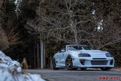 Varis Solid & Joker Front Bumper for Toyota Supra JZA80 1993-2002, FRP & Carbon Material - HAT-006C