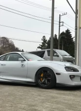 Varis Solid & Joker Front Bumper for Toyota Supra JZA80 1993-2002, FRP & Carbon Material                                     - HAT-006C - Image 4