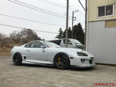 Varis Solid & Joker Front Bumper for Toyota Supra JZA80 1993-2002, FRP & Carbon Material - HAT-006C