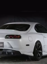 Varis Solid & Joker Rear Bumper Set w/ Underskirt & Mud Guard for Toyota Supra JZA80 1993-2002 (FRP)                                     - HAT-010F - Image 3