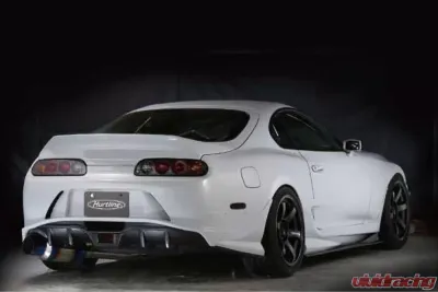 Varis Solid & Joker Rear Bumper Set w/ Underskirt & Mud Guard for Toyota Supra JZA80 1993-2002 (FRP) - HAT-010F