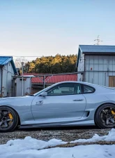 Varis Solid & Joker Rear Bumper Set w/ Underskirt & Mud Guard for Toyota Supra JZA80 1993-2002 (FRP)                                     - HAT-010F - Image 3
