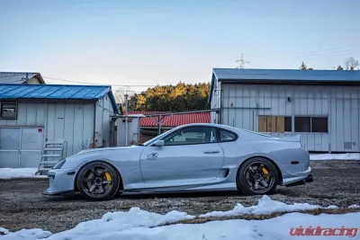 Varis Solid & Joker Rear Bumper Set w/ Underskirt & Mud Guard for Toyota Supra JZA80 1993-2002 (FRP) - HAT-010F