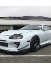 Varis Solid & Joker Complete Aero Kit FRP Carbon for Toyota Supra JZA80 1993-2002                                     - HAT-012C - Image 8