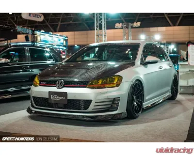 Varis HAW-002C Solid & Joker 3K Carbon Front Spoiler VW Golf